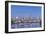 London Skyline and River Thames at Dusk, London, England-null-Framed Giclee Print