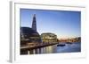 London Skyline at Dusk Including the Glc Building-Charlie Harding-Framed Photographic Print