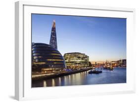 London Skyline at Dusk Including the Glc Building-Charlie Harding-Framed Photographic Print