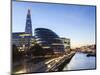 London Skyline at Dusk Including the Glc Building-Charlie Harding-Mounted Photographic Print