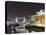 London Skyline at Night, London, England, United Kingdom, Europe-Graham Lawrence-Stretched Canvas