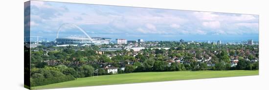 London Skyline Showing Wembley Stadium, London, England, United Kingdom, Europe-Graham Lawrence-Stretched Canvas