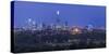 London Skyline with the Shard Above Hyde Park, London, England, Uk-Jon Arnold-Stretched Canvas