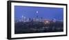 London Skyline with the Shard Above Hyde Park, London, England, Uk-Jon Arnold-Framed Photographic Print