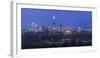 London Skyline with the Shard Above Hyde Park, London, England, Uk-Jon Arnold-Framed Photographic Print