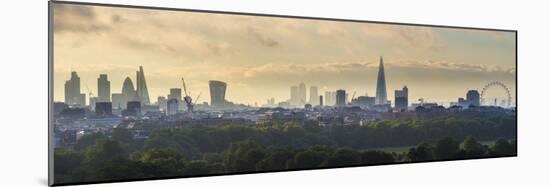 London Skyline with the Shard Above Hyde Park, London, England, Uk-Jon Arnold-Mounted Photographic Print