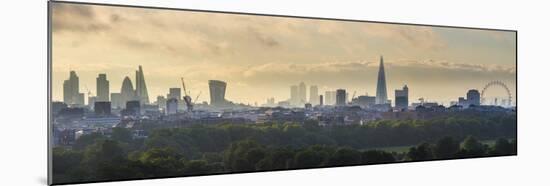 London Skyline with the Shard Above Hyde Park, London, England, Uk-Jon Arnold-Mounted Photographic Print