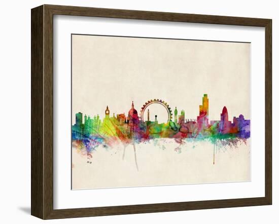 London Skyline-Michael Tompsett-Framed Art Print