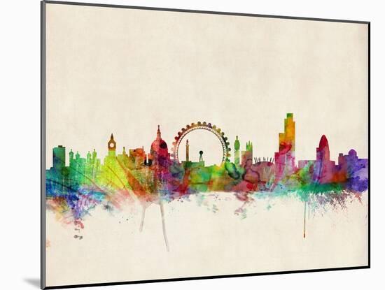 London Skyline-Michael Tompsett-Mounted Art Print