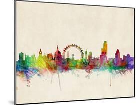 London Skyline-Michael Tompsett-Mounted Art Print