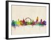 London Skyline-Michael Tompsett-Framed Art Print