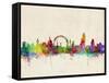 London Skyline-Michael Tompsett-Framed Stretched Canvas