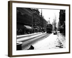 London Snow-null-Framed Photographic Print