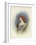 London Society Lady-Dudley Hardy-Framed Giclee Print