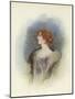 London Society Lady-Dudley Hardy-Mounted Giclee Print