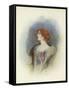 London Society Lady-Dudley Hardy-Framed Stretched Canvas