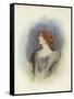 London Society Lady-Dudley Hardy-Framed Stretched Canvas