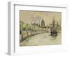 London, St.Paul's Cathedral, 1890-Camille Pissarro-Framed Giclee Print