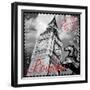 London Stamp-The Vintage Collection-Framed Giclee Print