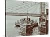 London Steamboat Service, River Thames, London, 1907-null-Stretched Canvas