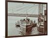 London Steamboat Service, River Thames, London, 1907-null-Framed Photographic Print