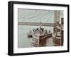 London Steamboat Service, River Thames, London, 1907-null-Framed Premium Photographic Print