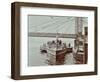 London Steamboat Service, River Thames, London, 1907-null-Framed Photographic Print