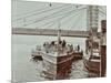 London Steamboat Service, River Thames, London, 1907-null-Mounted Photographic Print