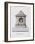 London Stone, Cannon Street, London, C1816-Frederick Nash-Framed Giclee Print