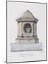 London Stone, Cannon Street, London, C1816-Frederick Nash-Mounted Giclee Print