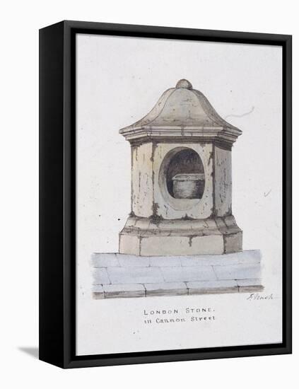 London Stone, Cannon Street, London, C1816-Frederick Nash-Framed Stretched Canvas