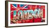 London Story-Tom Frazier-Framed Art Print