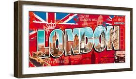 London Story-Tom Frazier-Framed Giclee Print