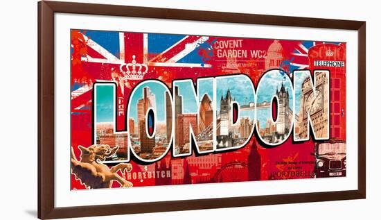 London Story-Tom Frazier-Framed Giclee Print