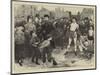 London Street Acrobats-Charles Green-Mounted Premium Giclee Print