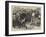 London Street Acrobats-Charles Green-Framed Giclee Print