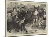 London Street Acrobats-Charles Green-Mounted Giclee Print