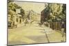 London Street, Bath, Looking Towards Walcot, c.1939-Walter Richard Sickert-Mounted Giclee Print