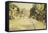 London Street, Bath, looking towards Walcot-Walter Richard Sickert-Framed Stretched Canvas