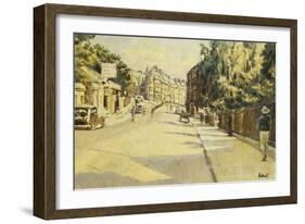 London Street, Bath, looking towards Walcot-Walter Richard Sickert-Framed Giclee Print