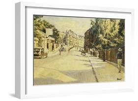 London Street, Bath, looking towards Walcot-Walter Richard Sickert-Framed Giclee Print