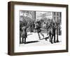 London Street Fire Alarm-null-Framed Art Print