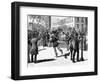 London Street Fire Alarm-null-Framed Art Print