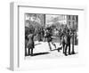 London Street Fire Alarm-null-Framed Art Print