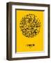 London Street Map Yellow-NaxArt-Framed Art Print