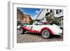 London Street with Sports Car-Felipe Rodriguez-Framed Photographic Print