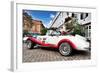 London Street with Sports Car-Felipe Rodriguez-Framed Photographic Print