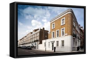 London Street-Felipe Rodriguez-Framed Stretched Canvas