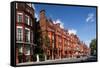 London Street-Felipe Rodriguez-Framed Stretched Canvas