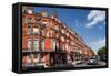 London Street-Felipe Rodriguez-Framed Stretched Canvas